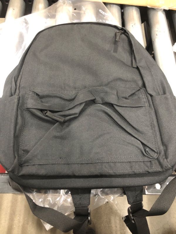 Photo 2 of AMAZON BASICS CLASSIC SCHOOL BACKPACK - BLACK
