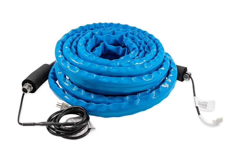 Photo 1 of (PARTS ONLY)CAMCO HEATED DRINKING WATER HOSE, - 20° F, 50-FOOT, 5/8-INCH ID (22912-A) 50' COLD WEATHER (FREEZE PROTECTION TO - 20?F) FRUSTRATION-FREE PACKAGING
