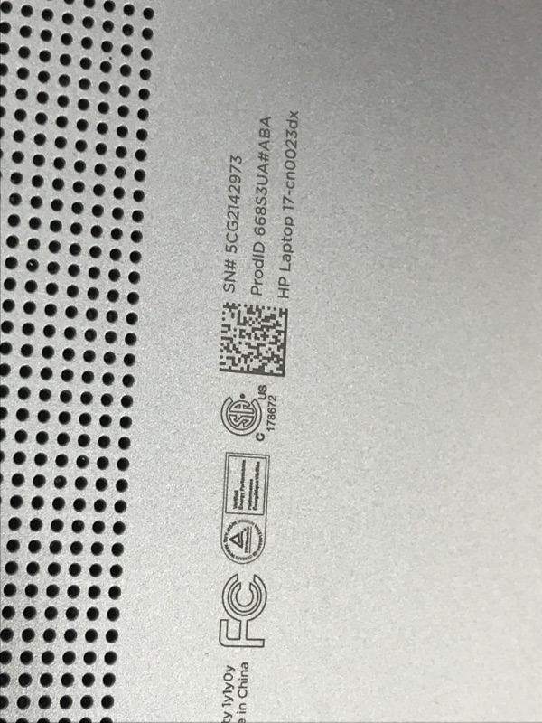 Photo 14 of HP Pavilion 17.3" FHD IPS Laptop Newest 2022, 11th Gen Intel Core i5-1135G7(up to 4.2 GHz), 16GB DDR4 RAM, 1TB PCIe SSD, Wi-Fi 5, Bluetooth, Windows 11, Silver, w/ 3in1 Accessories
