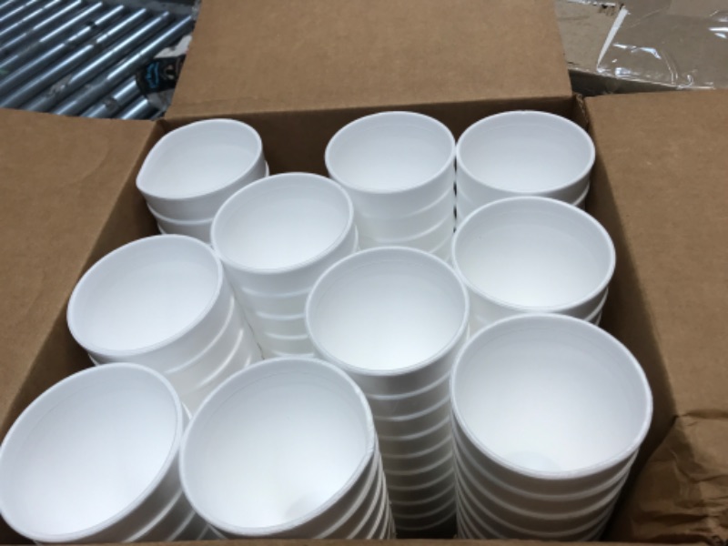 Photo 2 of **NOT PACKAGED IN BAGS** Concession Essentials 16oz Disposable White Foam Cups - Pack of 100ct 100 Count (Pack of 1)