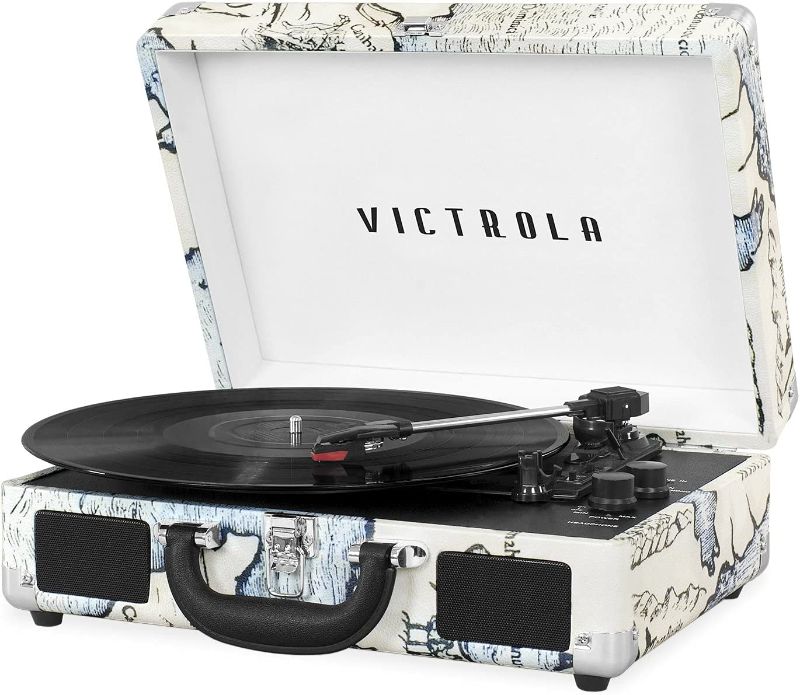 Photo 1 of Victrola Vintage 3-Speed Bluetooth Portable Suitcase Record Player