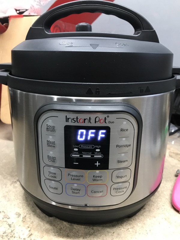 Photo 2 of *Tested* Instant Pot Duo 7-in-1 Electric Pressure Cooker, Slow Cooker, Rice Cooker, Steamer, Sauté, Yogurt Maker, Warmer & Sterilizer, Includes App With Over 800 Recipes, Stainless Steel, 3 Quart 3QT Duo