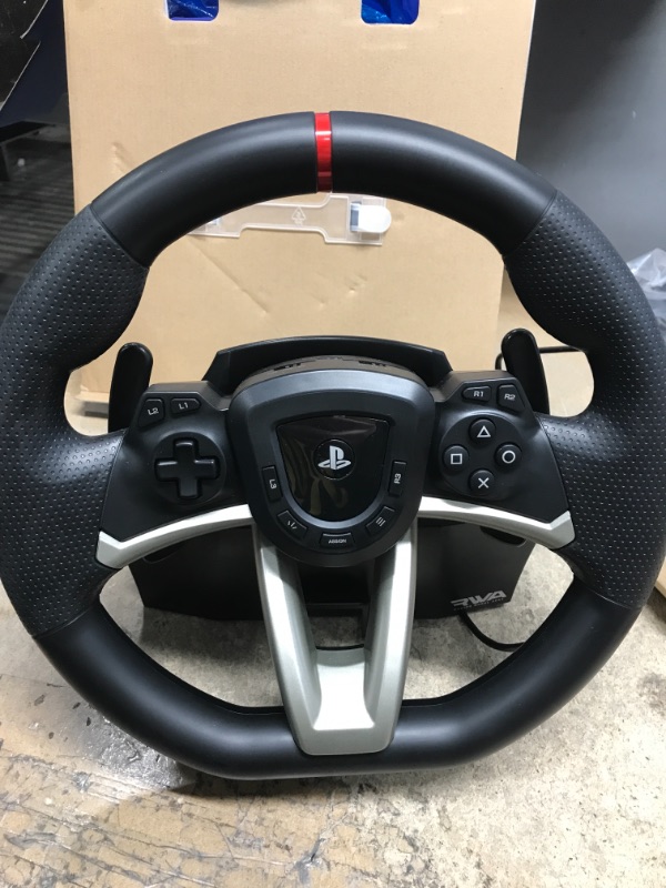 Photo 3 of *Unable to Test*  HORI Racing Wheel Apex for Playstation 5, PlayStation 4 and PC - Officially Licensed by Sony - Compatible with Gran Turismo 7