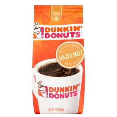 Photo 1 of **expires june 9 2023**
Dunkin' Donuts Ground Coffee Hazelnut - 12.0 Oz
