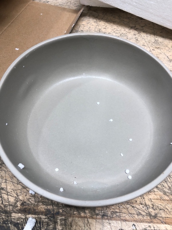 Photo 2 of *** MISSING SILICONE INSERT **** SKYYO Slow Feeder Dog Bowls, Large Medium Small Breed Dogs and Cats, Ceramic Pet Bowl with Silicone Insert, Maze Puzzle Lick 8inWx3inH