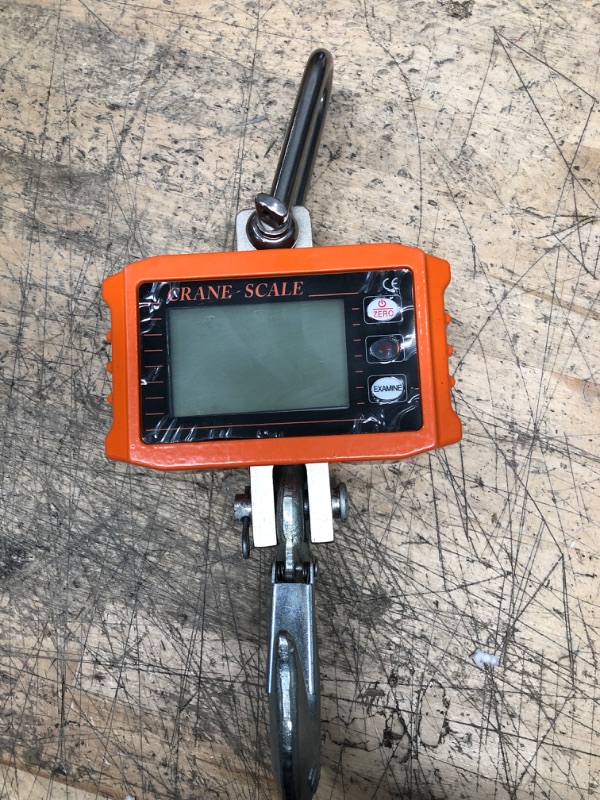 Photo 3 of *** UNABLE TO TEST *** Hyindoor Digital Hanging Scale 1000kg/2000lb Industrial Heavy Duty Crane Scale Smart High Accuracy Electronic Crane Scale