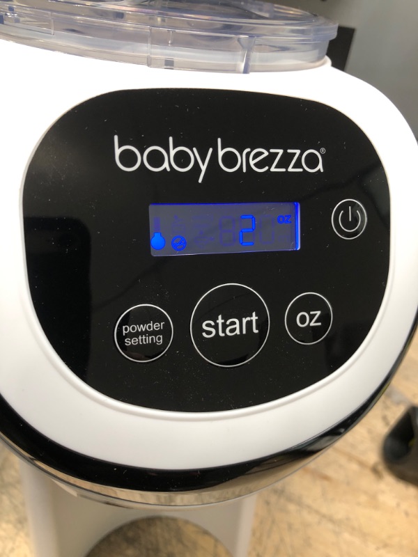 Photo 5 of *** POWERS ON *** Baby Brezza Formula Pro Mini Baby Formula Maker – Small Baby Formula Mixer Machine Fits Small Spaces and is Portable for Travel– Bottle Makers Makes The Perfect Bottle for Your Infant On The Go