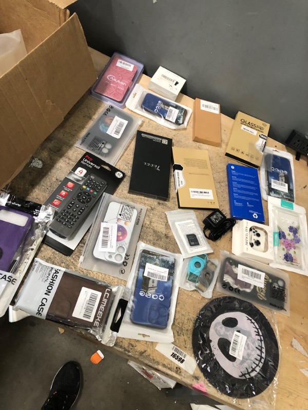 Photo 1 of 22 PACK ASSORTED PHONE CASE AND ACCESSORIES BUNDLE; Watch Bands, Airpod Cases, Computer, I phone and Samsung Items 