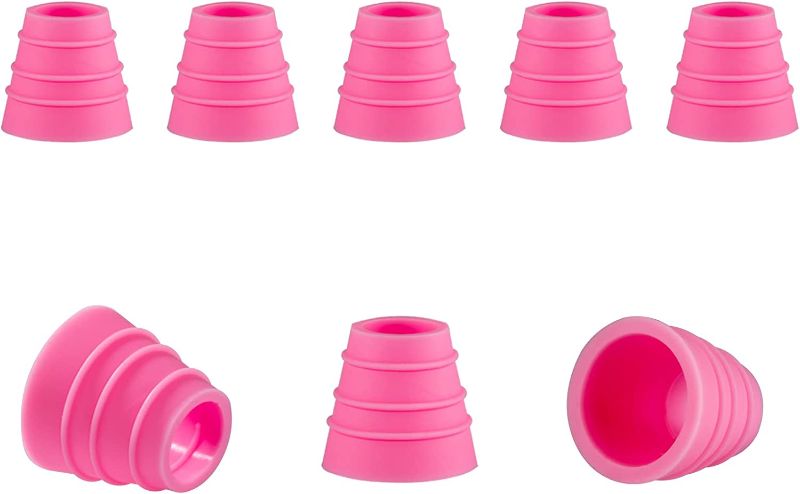 Photo 1 of 20 PCS Hookah Hose Grommet Rubber Seal for Shisha Hookah Water Pipe Sheesha Accessories (Pink)
