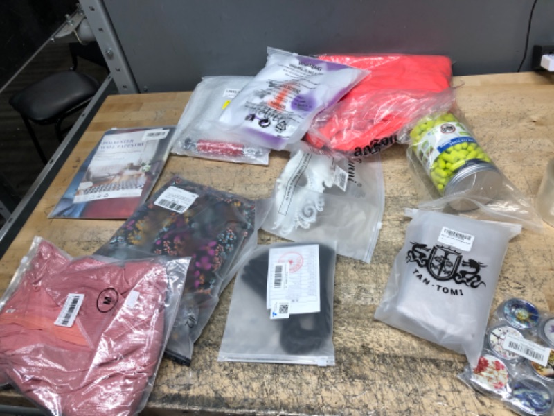 Photo 1 of miscellaneous bundle of assorted home goods and apparel
items 11