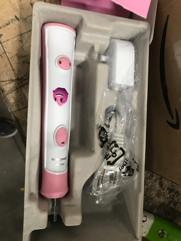 Photo 2 of Philips Sonicare for Kids 3+ Bluetooth Connected Rechargeable Electric Power Toothbrush, Interactive for Better Brushing, Pink, HX6351/41