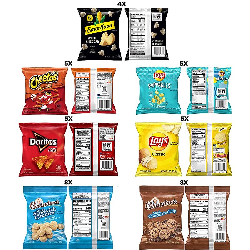 Photo 1 of 25-apr-23
Frito-Lay Ultimate Snacks & Cookies Snacktime Mix, (40 Pack)
