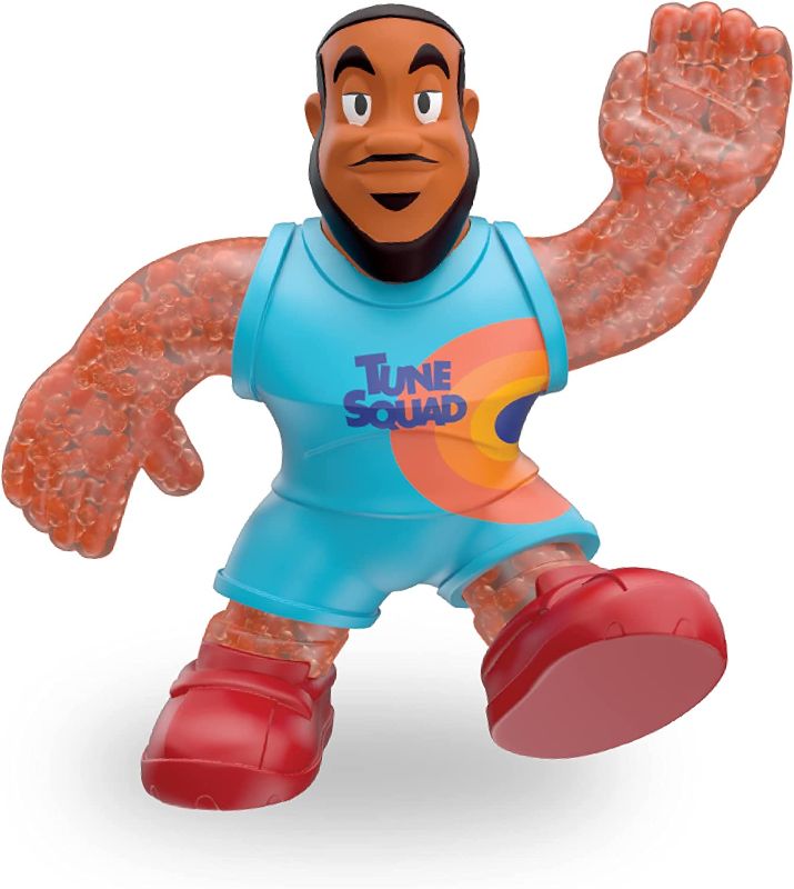 Photo 1 of 2 pack; Moose Toys Heroes of Goo JIT Zu – Space Jam: A New Legacy - 5" Stretchy Goo Filled Action Figure - Lebron James
