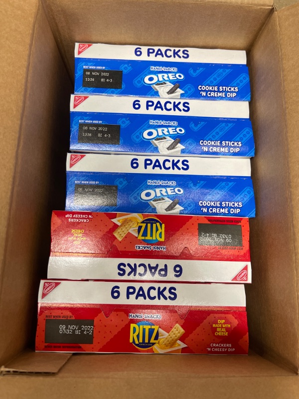 Photo 3 of ***Expired*** RITZ & OREO Handi-snacks Snack Packs, 6 - 1 Oz Packs