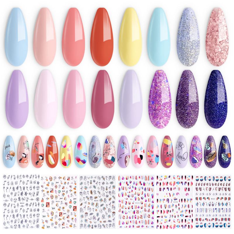 Photo 1 of *ASSORTED COLORS*- ab gel Nail Polish Kit 