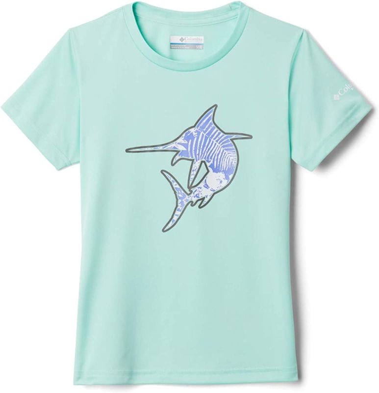 Photo 1 of Columbia Girls' PFG Reel Adventure Short Sleeve Shirt- 4T
