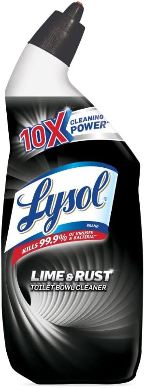 Photo 1 of 3 OF- Lysol Toilet Bowl Cleaner, Lime & Rust Remover, 24 Fl Oz
