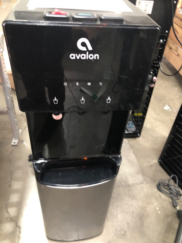 Photo 2 of Avalon Bottom Load Water Cooler 3 Temp Stainless/Black
