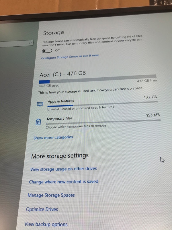 Photo 8 of Acer Aspire C27-1655-UA93 AIO Desktop | 27" Full HD IPS Display | 11th Gen Intel Core i7-1165G7 | NVIDIA GeForce MX330 | 16GB DDR4 | 512GB SSD | 1TB HDD | Intel Wireless Wi-Fi 6 | Windows 10 Pro