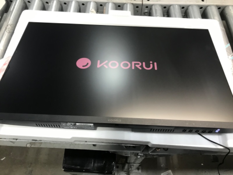 Photo 2 of KOORUI 27 Inch FHD Monitor, Computer Monitors Full HD(1920 x 1080p) IPS Display 75Hz, HDMI, VGA, 5ms Response Time, 75 x 75 mm VESA Mountable, Frameless
