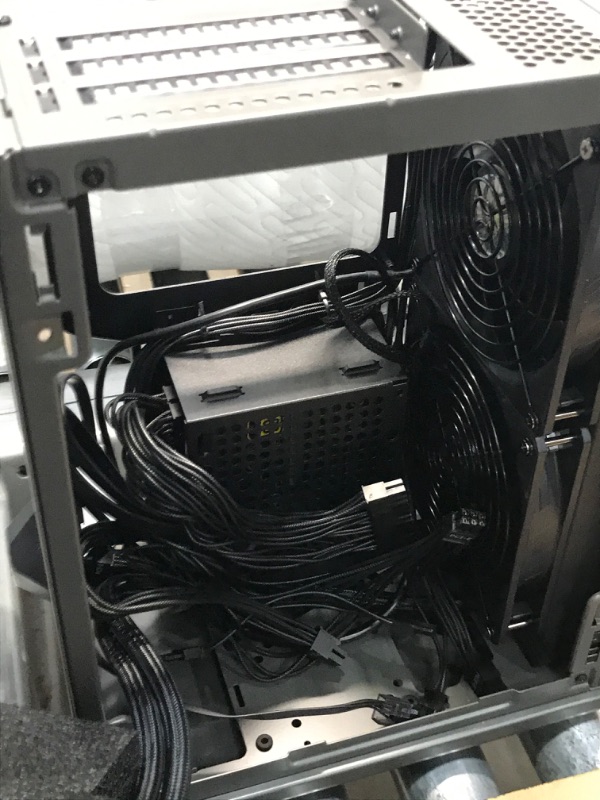 Photo 3 of Cooler Master NR200P SFF Small Form Factor Mini-ITX Case with Tempered glass or Vented Panel Option, PCI Riser Cable, Triple-slot GPU, Tool-Free and 360 Degree Accessibility
