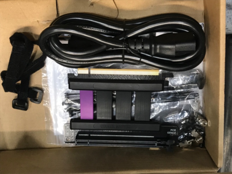 Photo 1 of Cooler Master NR200P SFF Small Form Factor Mini-ITX Case with Tempered glass or Vented Panel Option, PCI Riser Cable, Triple-slot GPU, Tool-Free and 360 Degree Accessibility
