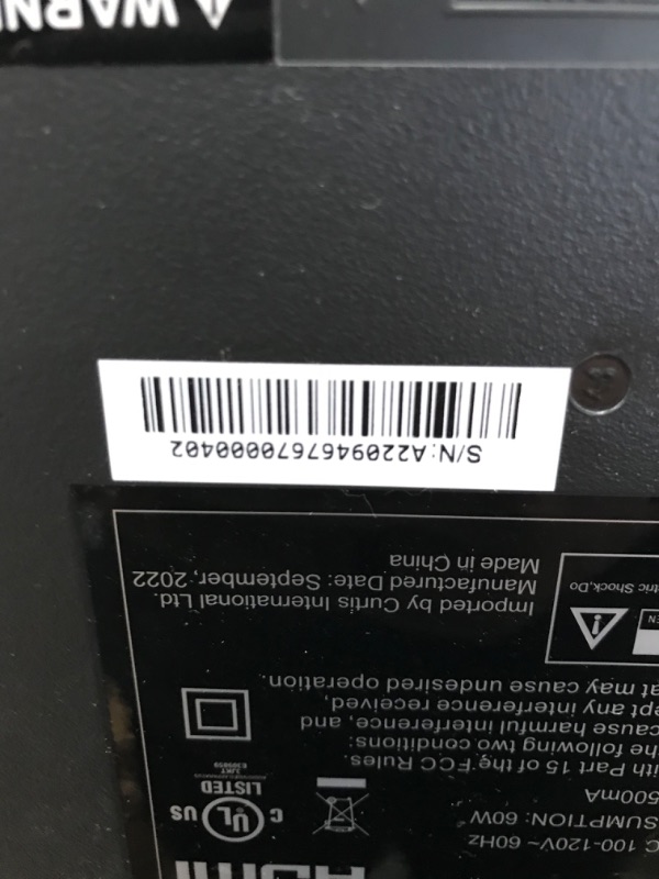 Photo 1 of RCA 40-Inch 1080P Full HD LED Flat Screen TV
