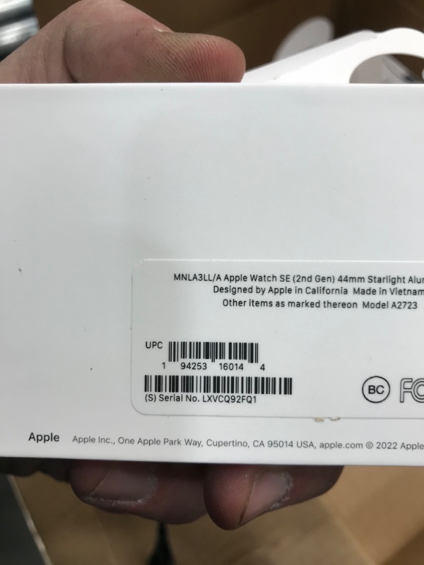 Photo 15 of says low battery even though it is charged passed being in the red 
Apple Watch SE (2nd Gen) [GPS 44mm] Smart Watch w/Midnight Aluminum Case & Midnight Sport Band - S/M. Fitness & Sleep Tracker, Crash Detection, Heart Rate Monitor, Retina Display, Water R