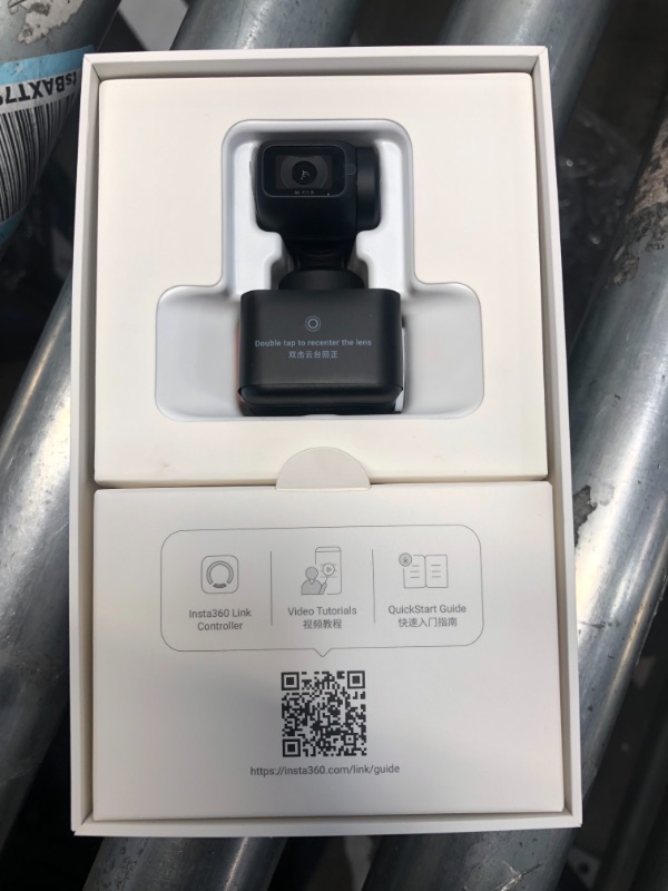 Photo 5 of insta360 Link - PTZ 4K Webcam with 1/2" Sensor, AI Tracking, Gesture Control, HDR, Noise-Canceling Microphones, Specialized Modes, Webcam for Laptop, Video Camera for Video Calls, Live Streaming
