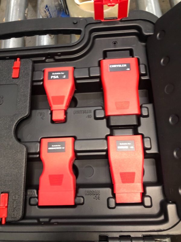 Photo 1 of Autel MaxiDAS DS808K Bidirectional Control Car Diagnostic Scan Tool - 2023 Upgrade of DS808 DS708 MP808 with $200 Value Adaptors, Same As MaxiSYS MS906, Offline ECU Programming, 30+ Services, FCA SGW
