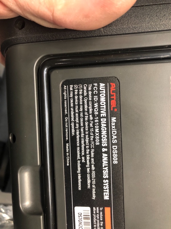 Photo 12 of Autel MaxiDAS DS808K Bidirectional Control Car Diagnostic Scan Tool - 2023 Upgrade of DS808 DS708 MP808 with $200 Value Adaptors, Same As MaxiSYS MS906, Offline ECU Programming, 30+ Services, FCA SGW
