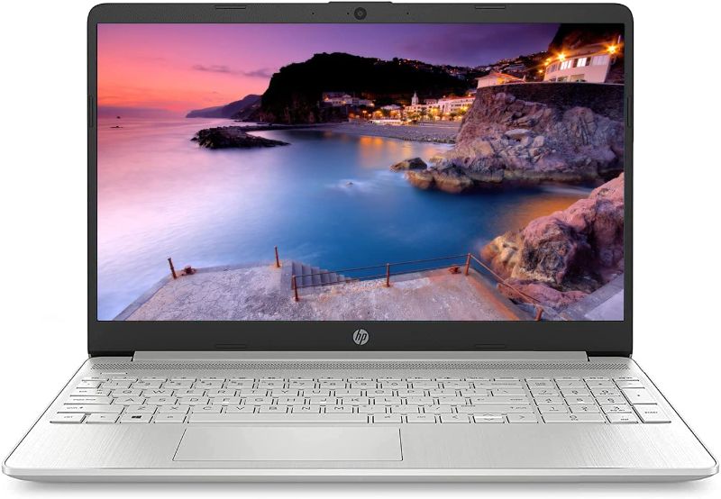 Photo 1 of **POWERS ON BUT CAN NOT FIND HARD DRIVE **HP 2022 Newest 15.6" HD Light-Weight Laptop for Home use and Student, 4-Core Intel i3-1125G4(Up to 3.7GHz,Beat i7-8565U), 16GB RAM, 512GB SSD, HDMI, Webcam, WiFi, Fast Charge, Numpad,w/GM Accessories

