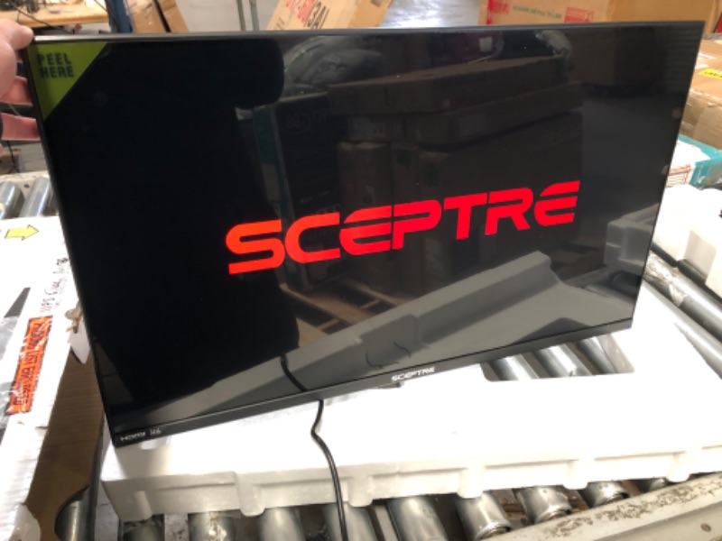 Photo 6 of Sceptre 32 inch QHD IPS Monitor HDR400 2560x1440 DisplayPort up to 144Hz 1ms 120% sRGB Height Adjustable, Build-in Speakers Gunmetal Black (E325B-QPN168)
