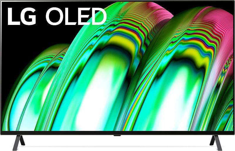 Photo 1 of LG A2 Series 55-Inch Class OLED Smart TV OLED55A2PUA, 2022 - AI-Powered 4K TV, Alexa Built-in
