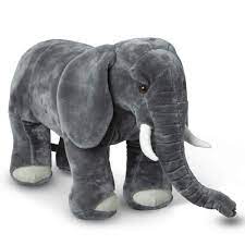 Photo 1 of Elephant Giant Stuffed Animal
