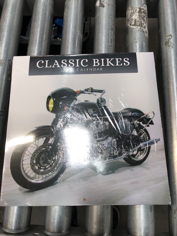 Photo 2 of 2023 Classic Bikes Monthly Wall Calendar by Red Robin Calendars 12" x 12"