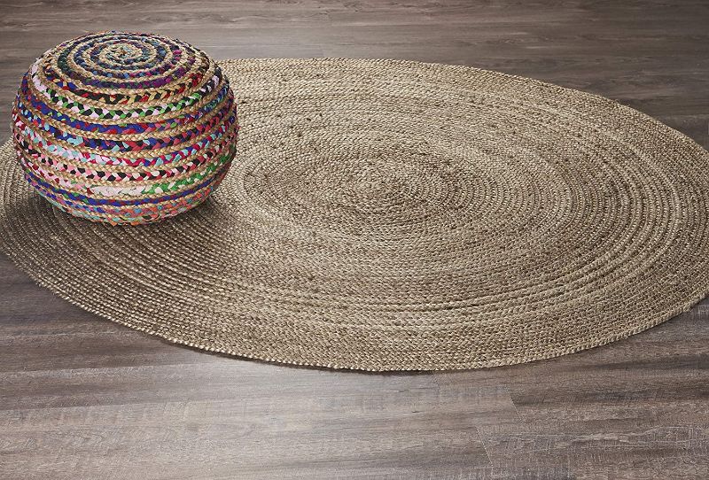 Photo 2 of LR Resources Natural Jute LR12033-GRY60RD Gray Round Round 6 ft
*MEASUREMENT MAY NOT BE EXACT*
