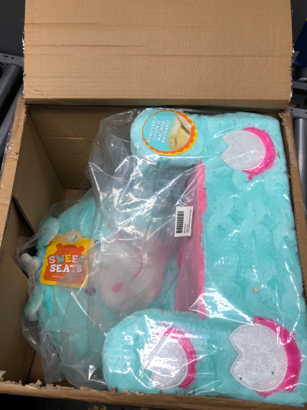 Photo 2 of Animal Adventure | Sweet Seats | Teal Unicorn | Soft Plush Children's Chair