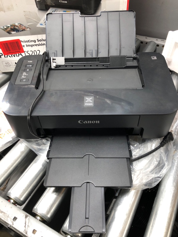 Photo 4 of Canon TS202 Inkjet Photo Printer, Black and PG-243/ CL-244 Ink Multi pack Black Color with PG-243/CL-244 Ink Multi Pack