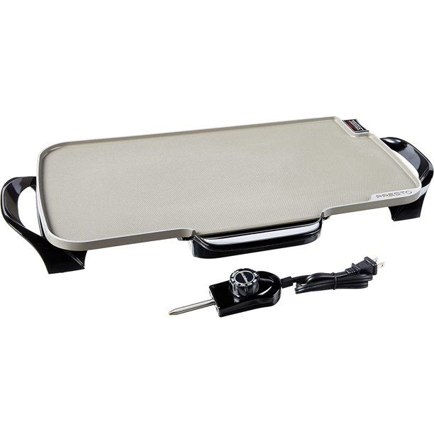 Photo 1 of **SEE NOTES**
Presto Ceramic 22-inch Electric Griddle with removable handles, One Size, Black 