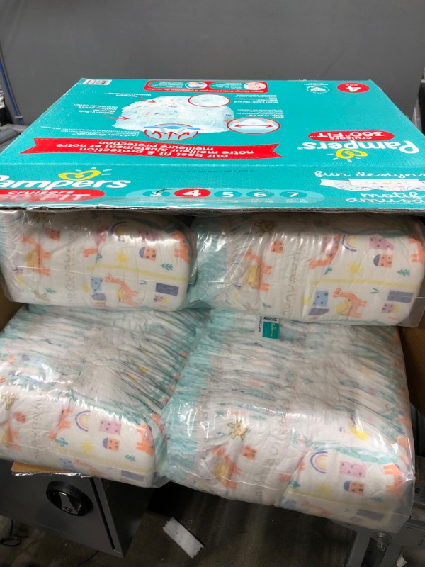 Photo 2 of Diapers Size 4, 144 Count - Pampers Pull On Cruisers 360° Fit Disposable Baby Diapers with Stretchy Waistband, (Packaging & Prints May Vary)
