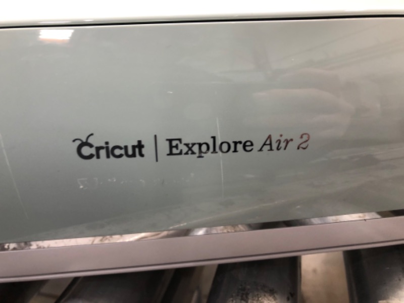 Photo 5 of Cricut Explore Air 2 - A DIY Cutting Machine for all Crafts, Create Customized Cards, Home Decor & More, Bluetooth Connectivity, Compatible with iOS, Android, Windows & Mac, Mint
