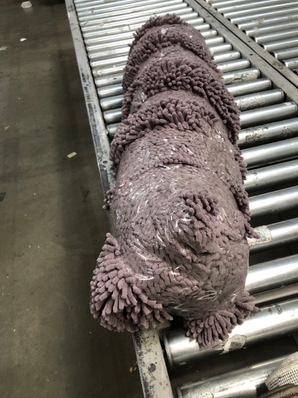 Photo 2 of *STOCK PHOTO FOR REFERENCE COLOR IS PURPLE* Furhaven Muddy Paws Absorbent Chenille Shammy Bath Towel & Pet Rug - (), Jumbo Plus XXX-Large ()