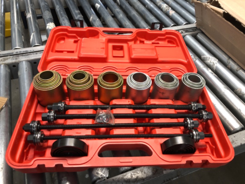 Photo 2 of 26pc Universal Press and Pull Sleeve Kit Bushing Bearings and Seals Removal Installation Kit