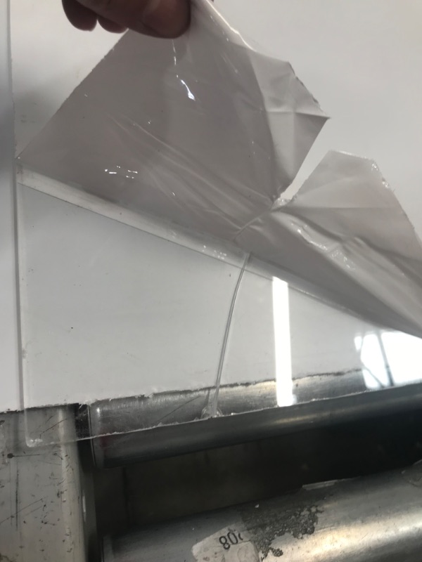 Photo 2 of **minor crack**
2 Pack 24x48" Clear Plexiglass Sheet, 4.5mm Thick, Highly Versatile, Light Weight and High Impact Strength, Great Custom Sneeze Guard, Made in USA 24x48" (2 Pack)