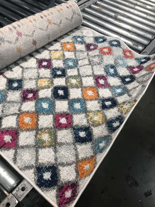 Photo 1 of **used-dirty**
nuLOOM Moroccan Blythe Runner Rug, 2' 6" x 6', Multi
