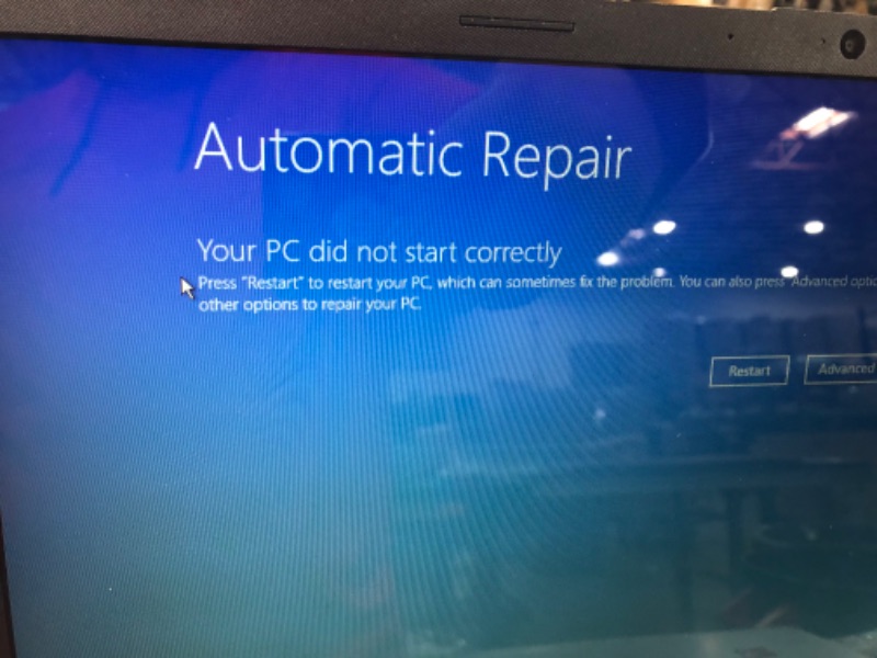 Photo 2 of **POWERS ON BUT HAS AN ERROR MESSAGE COULD NOT RESET ****HP 2021 Newest 17z-cp000 17.3" HD+ Laptop (AMD Athlon Gold 3150U 2-Core, 8GB RAM, 128GB PCIe SSD + 1TB HDD, AMD Radeon, (1600x900), WiFi, Bluetooth, Webcam, 1xUSB 3.1, Win 10 Home) w/ Hub
