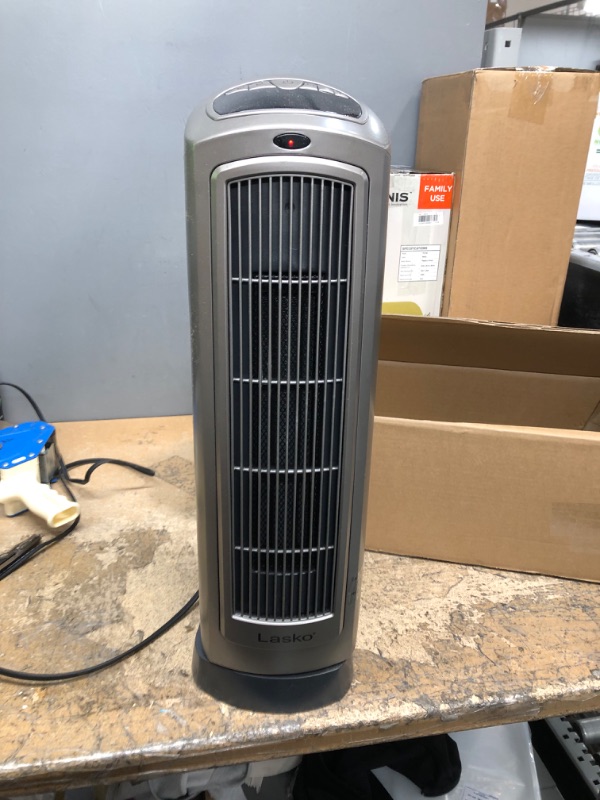 Photo 1 of Lasko Oscillating Digital Ceramic Tower Heater 