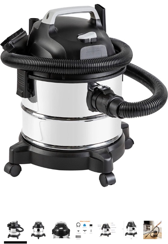 Photo 1 of Amazon Basics 6 gallon 3.5 peak hp nxt wet/dry vacuum