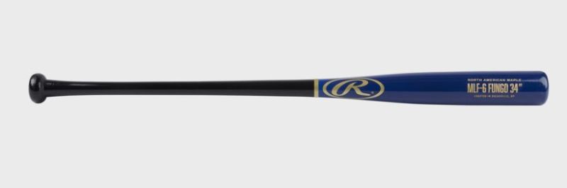 Photo 1 of 2022 RAWLINGS MAPLE FUNGO BAT, 34" & 37" LENGTHS
